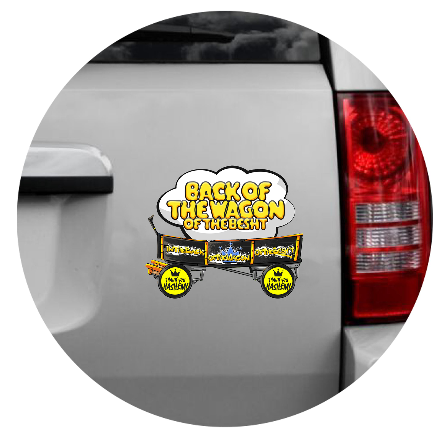 Car Magnet / Back of the Wagon
