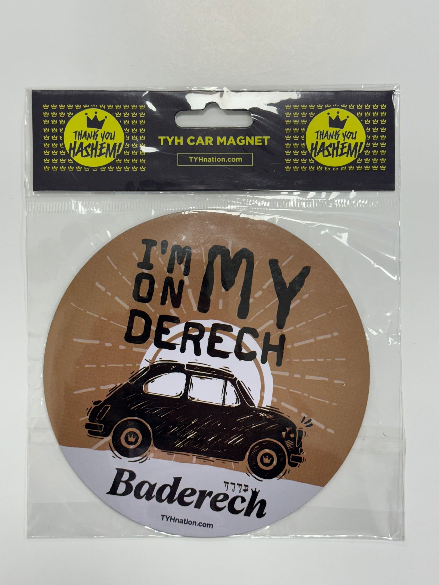 Car magnet / I'm on my derech