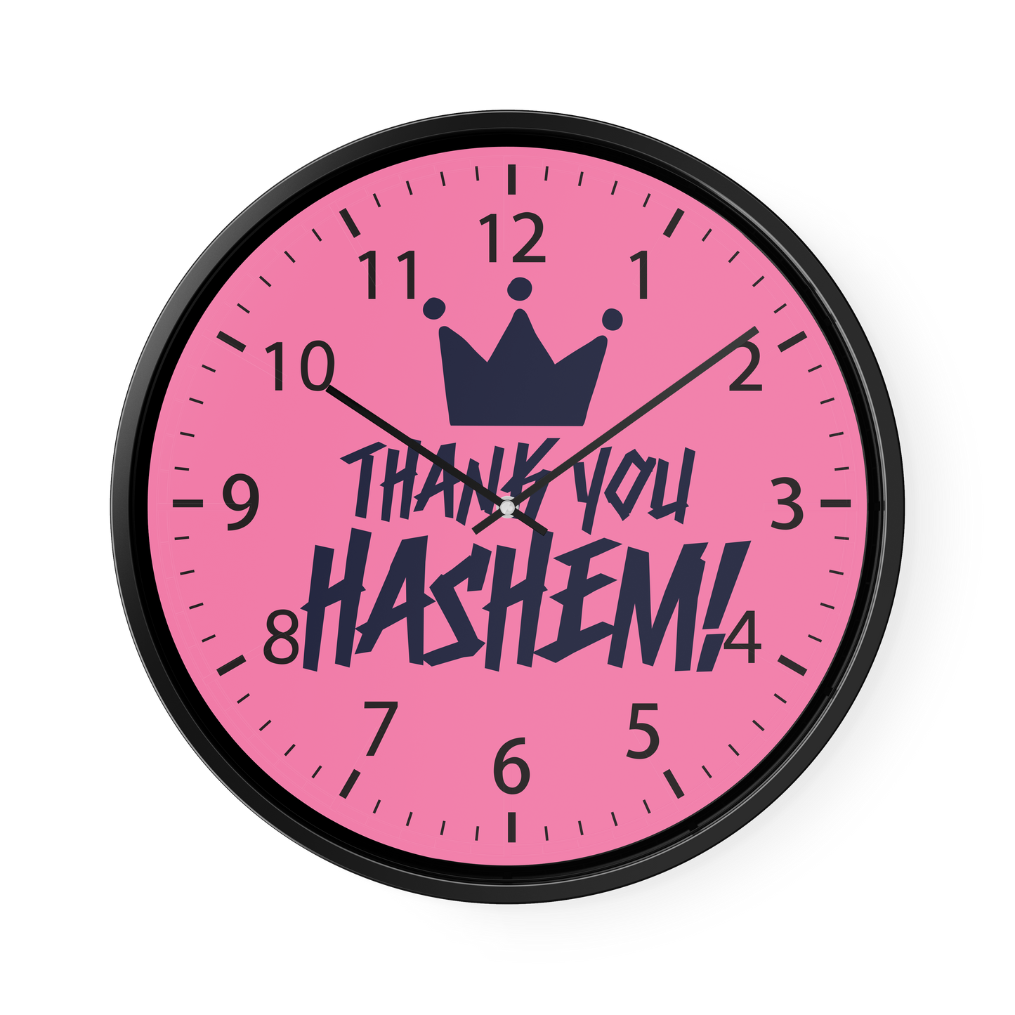TYH Pink Wall Clock