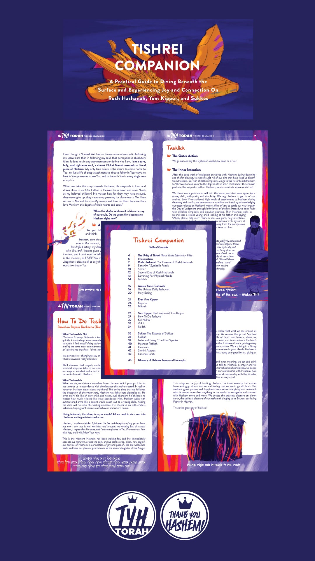 TYH Torah Tishrei Companion - UPDATED FOR 5786