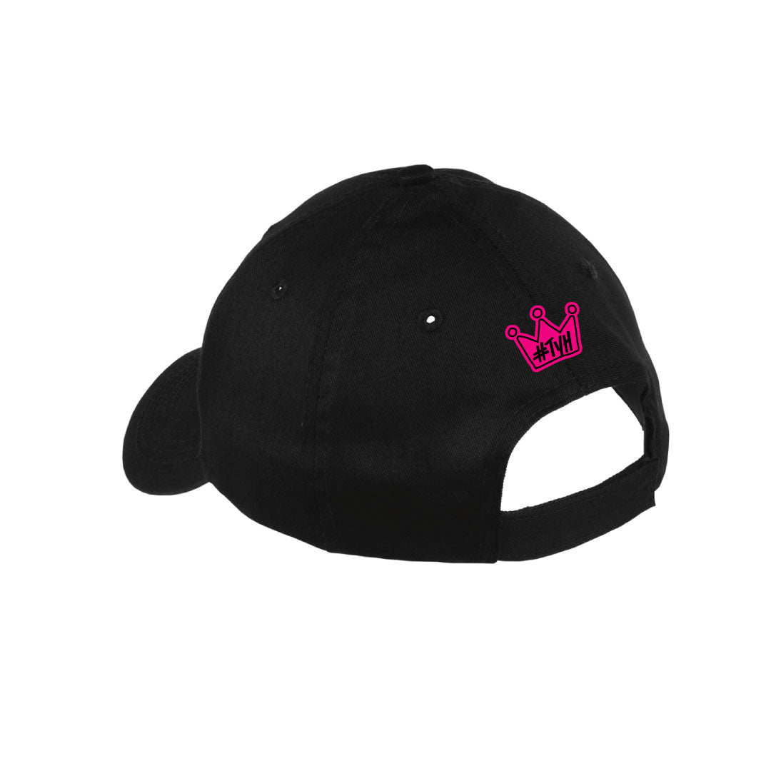 Cap / Youth NAVY with Pink Logo