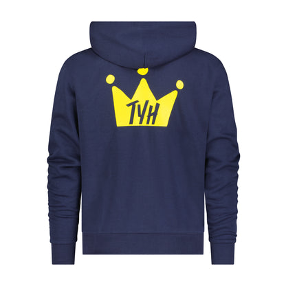Sweatshirt / Navy with Yellow Logo
