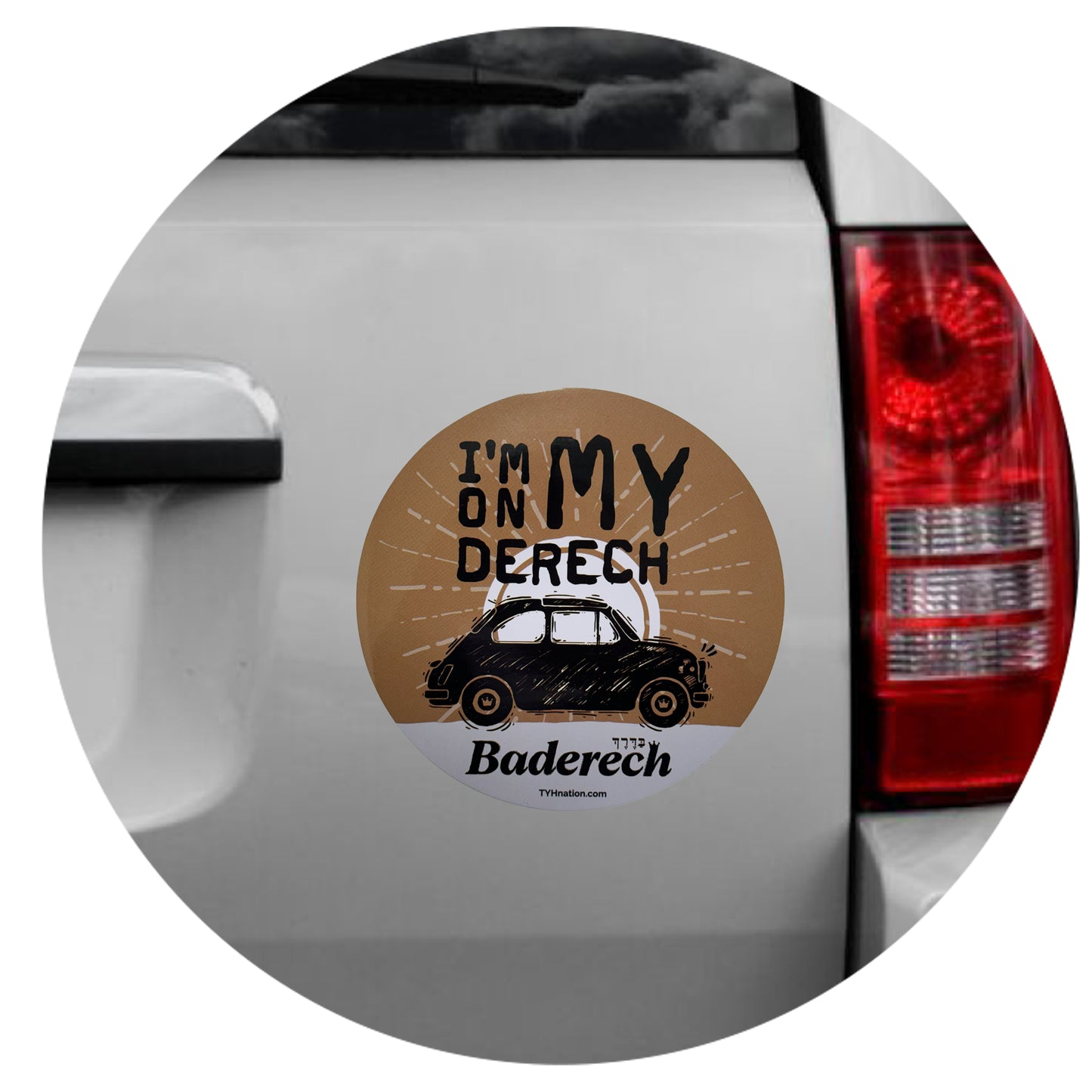 Car magnet / I'm on my derech