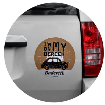Car magnet / I'm on my derech