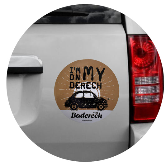 Car magnet / I'm on my derech