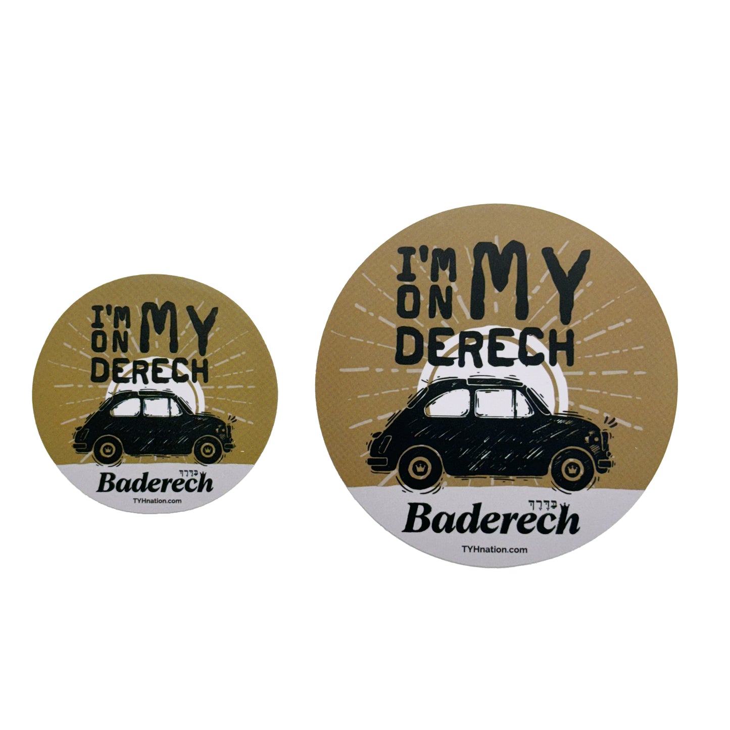 Sticker Pack / I'm on my derech [10 Stickers]