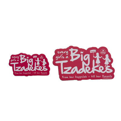 Sticker Pack / Big Tzadekes [10 Stickers]