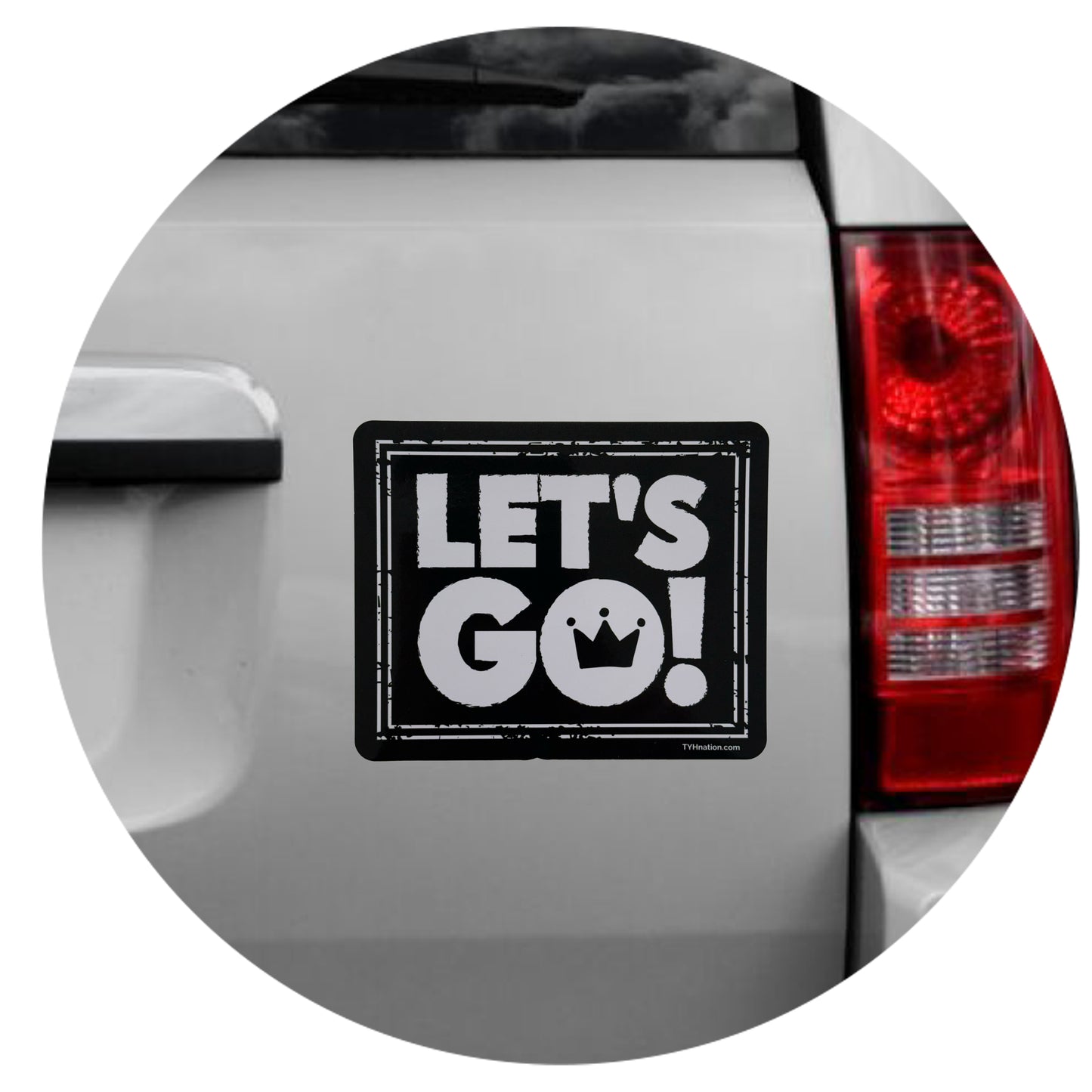 Car magnet / Let's go