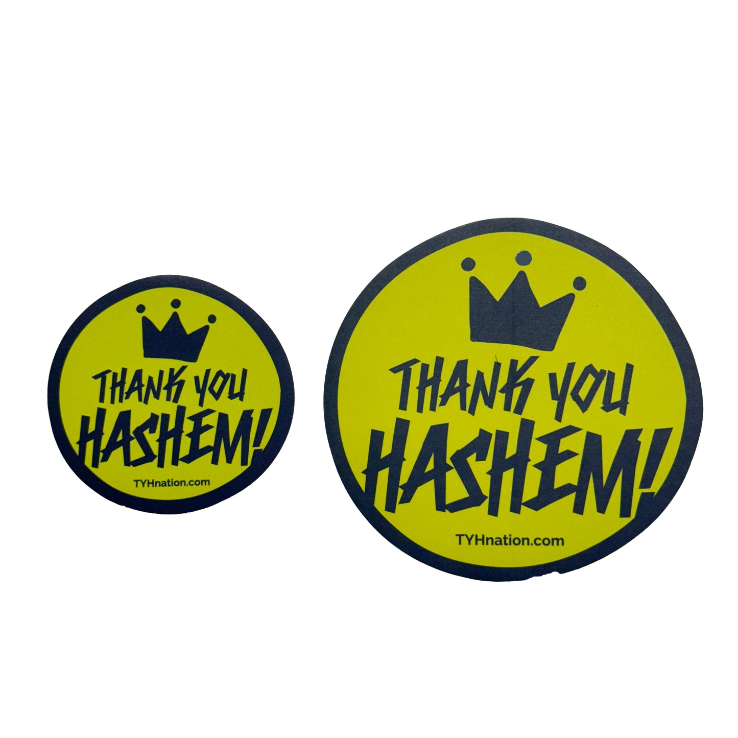 Sticker Pack / TYH Logo - Yellow [10 Stickers]