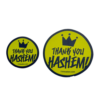 Sticker Pack / TYH Logo - Yellow [10 Stickers]
