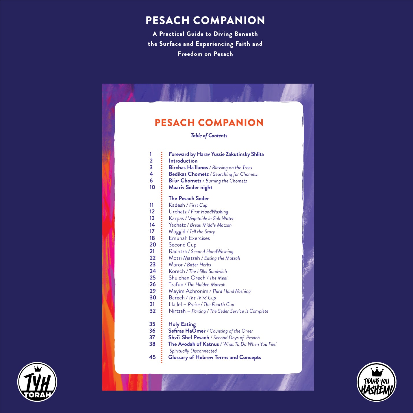TYH Torah Pesach Companion