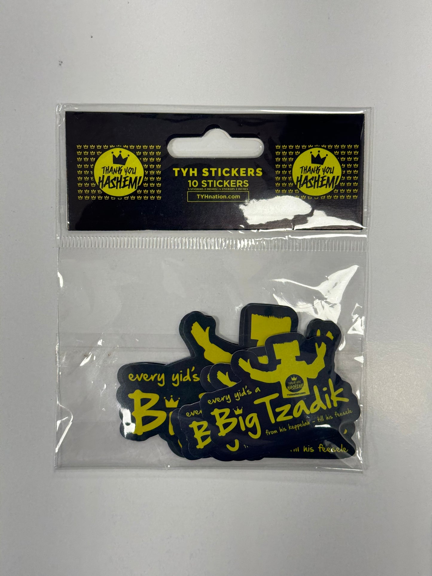 Sticker Pack / Big Tzadik [10 Stickers]
