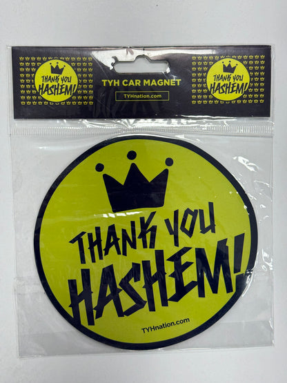 Car magnet / TYH Logo - Yellow