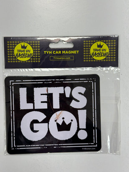 Car magnet / Let's go
