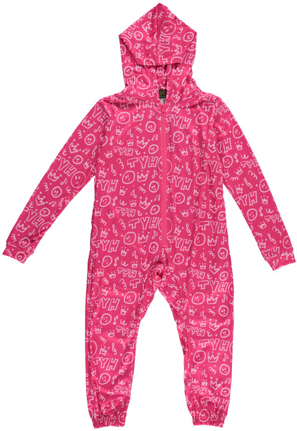 TYH Pink Grafitit Jumpsuit