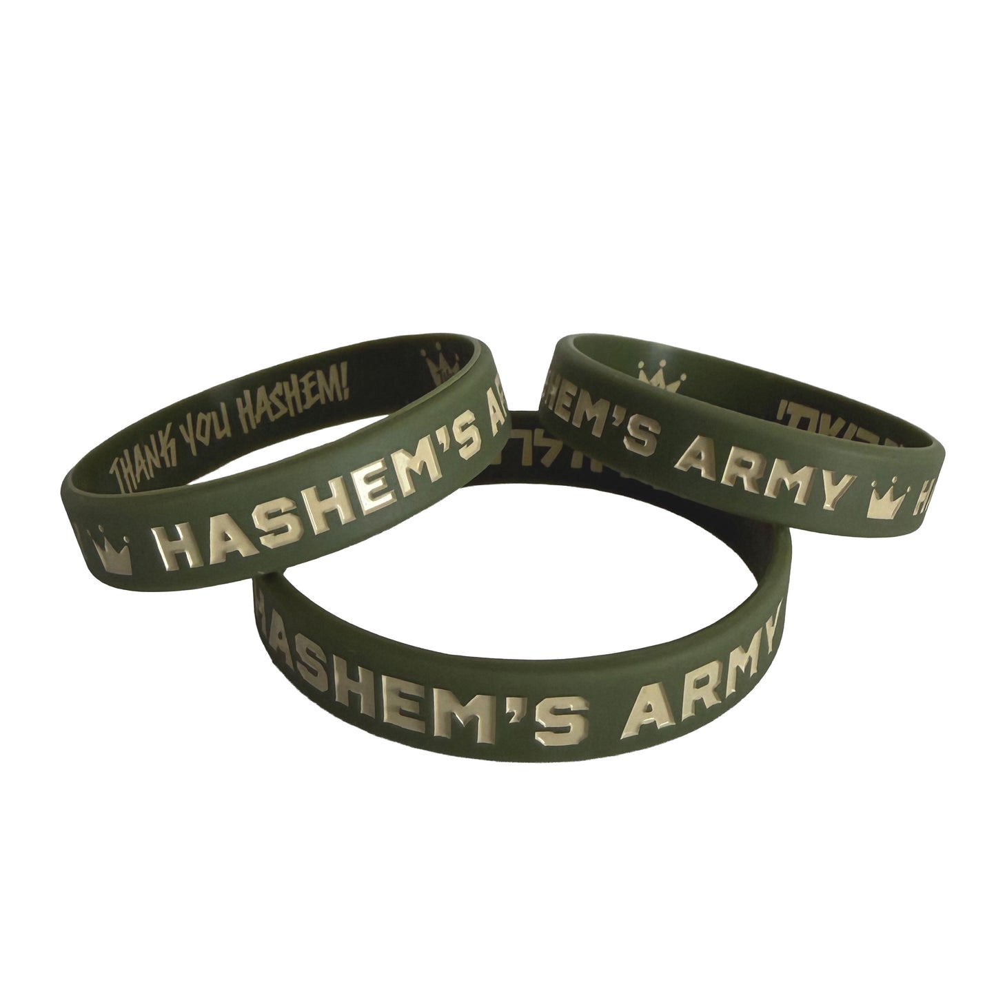 Hashem's Army Bracelet [3 Pack]