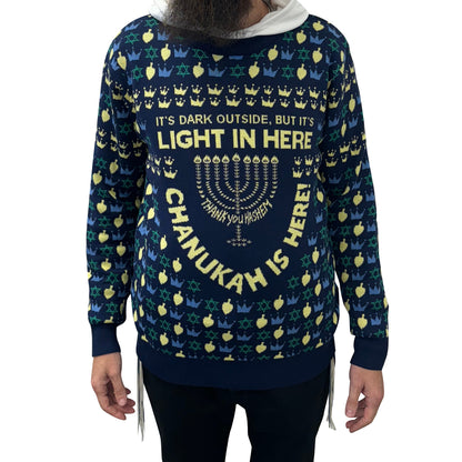 TYH All Over Print Chanukah Sweater