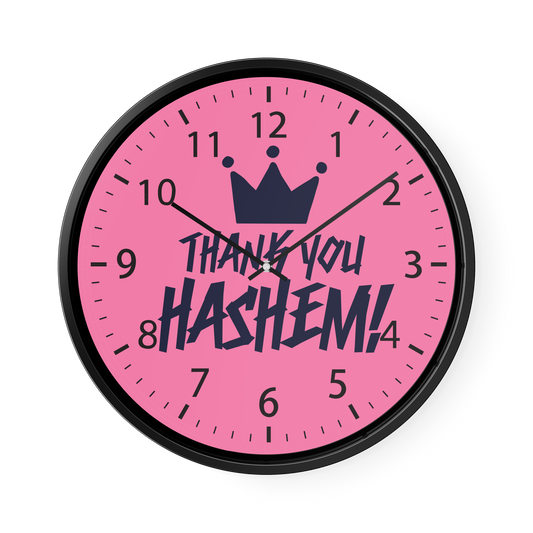 TYH Pink Wall Clock