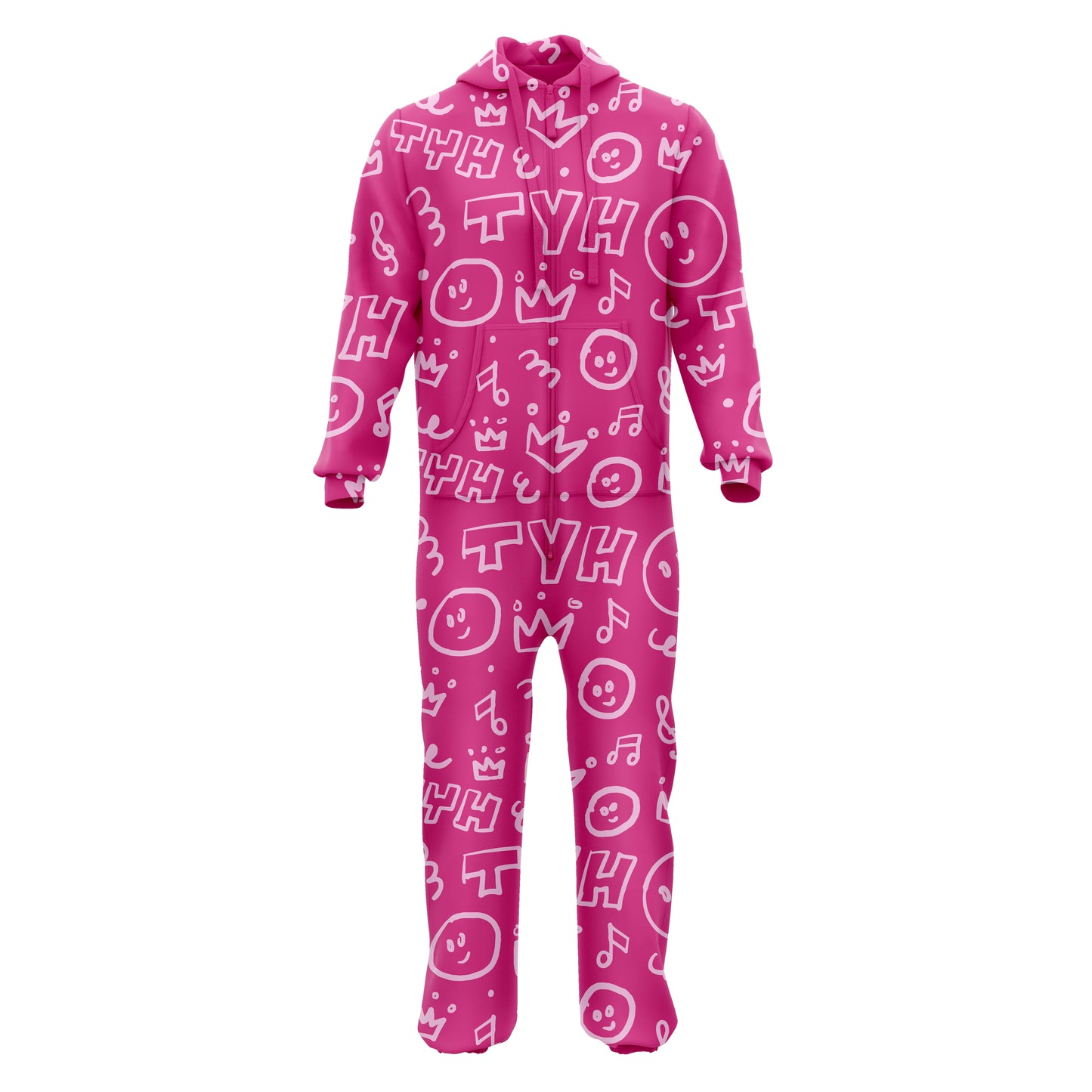 TYH Pink Grafitit Jumpsuit