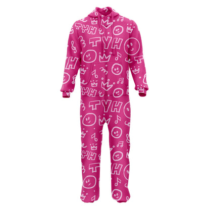 TYH Pink Grafitit Jumpsuit