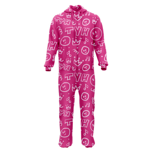 TYH Pink Grafitit Jumpsuit