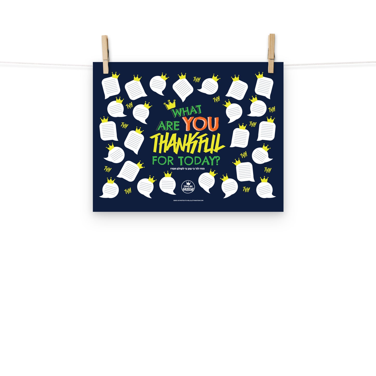 Thankful Poster [FREE file for Schools/Teachers email us]