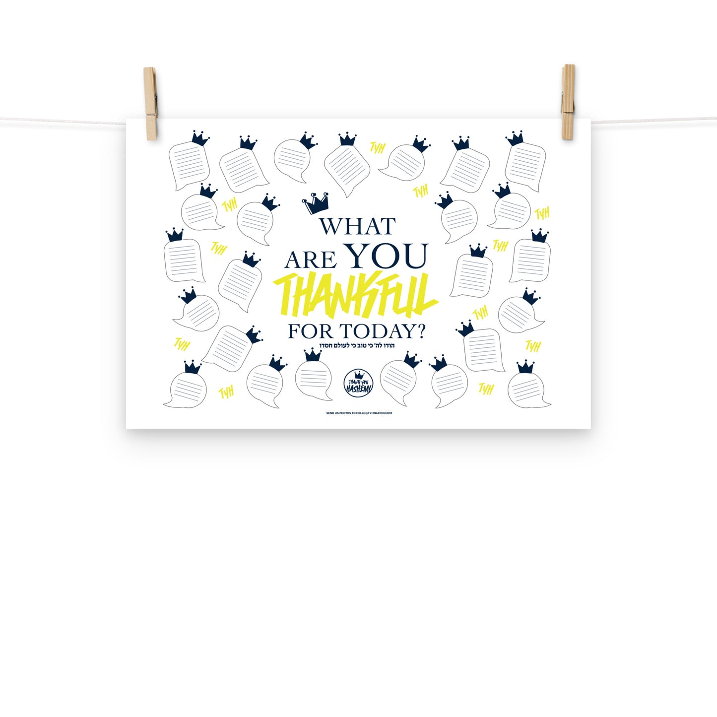 Thankful Poster [FREE for Schools/Teachers email us]