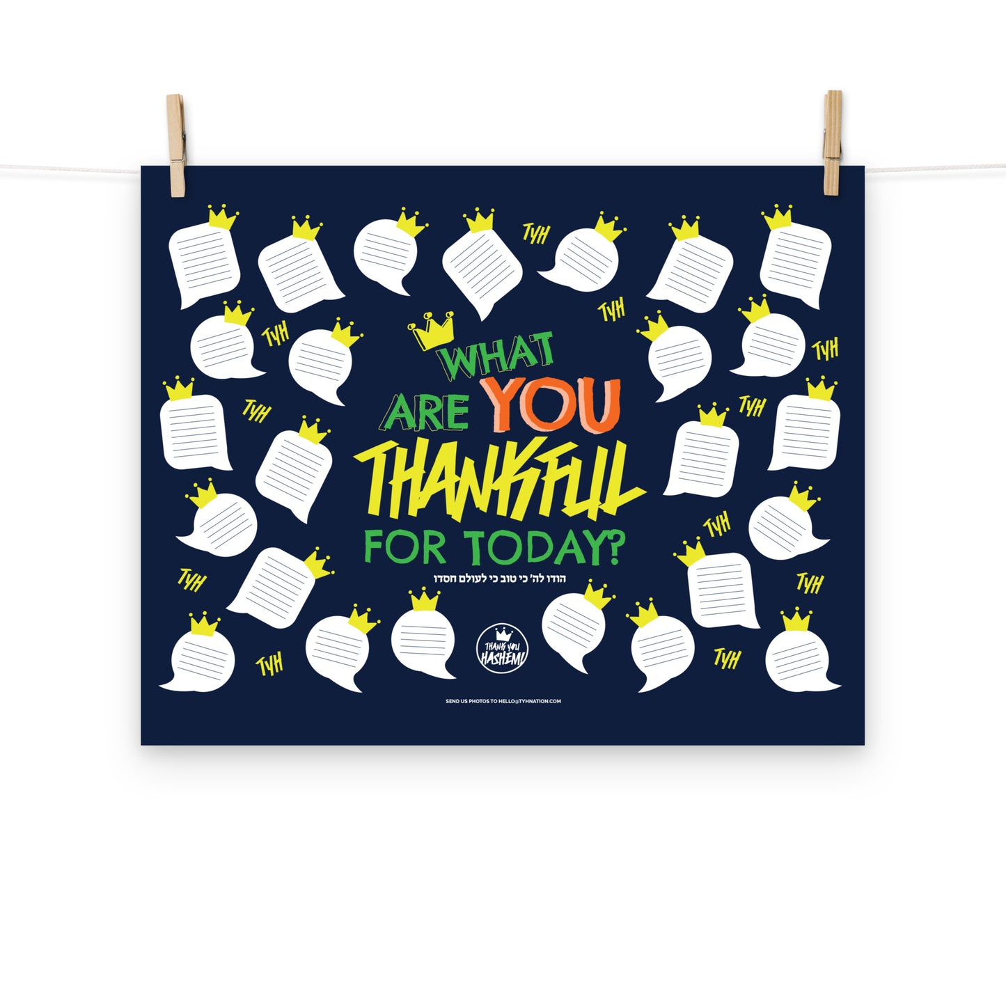 Thankful Poster [FREE file for Schools/Teachers email us]