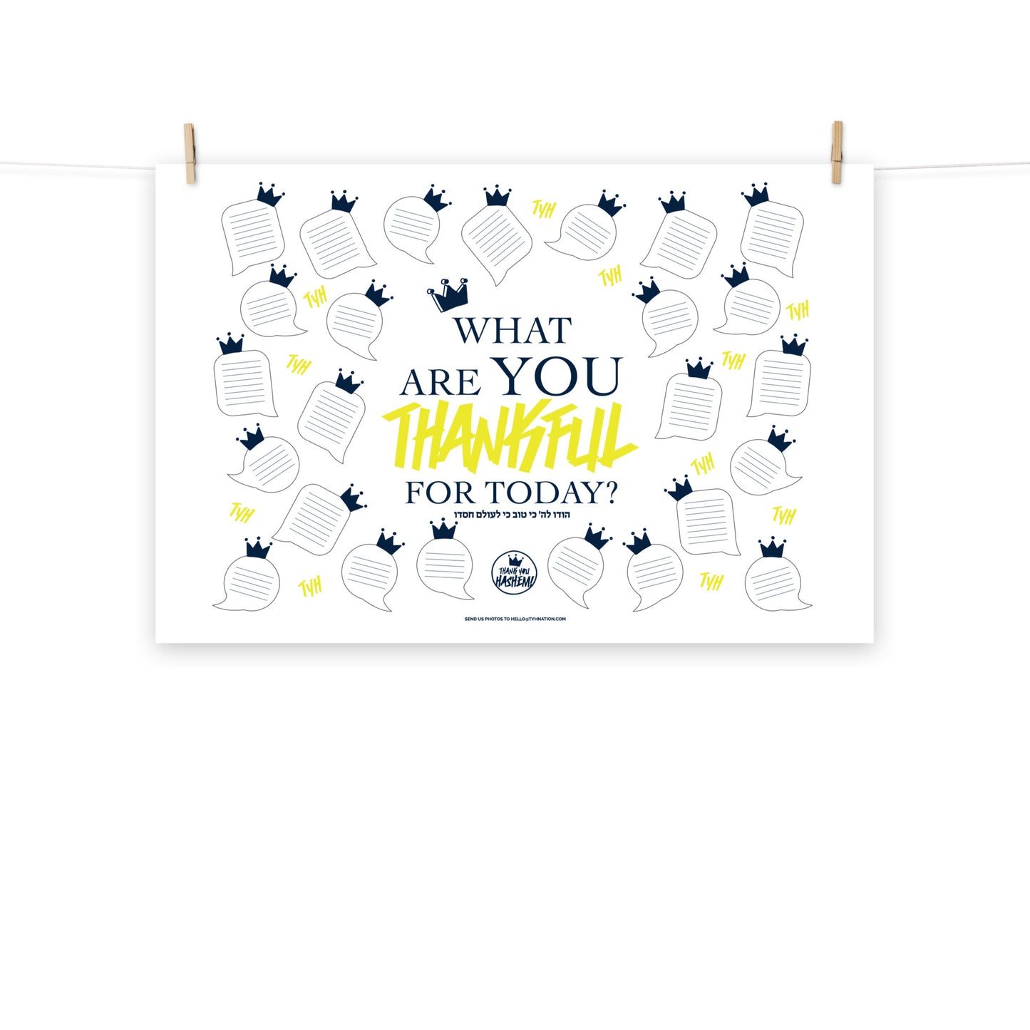 Thankful Poster [FREE for Schools/Teachers email us]