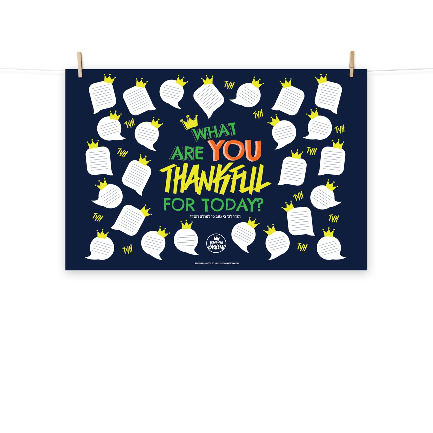 Thankful Poster [FREE file for Schools/Teachers email us]