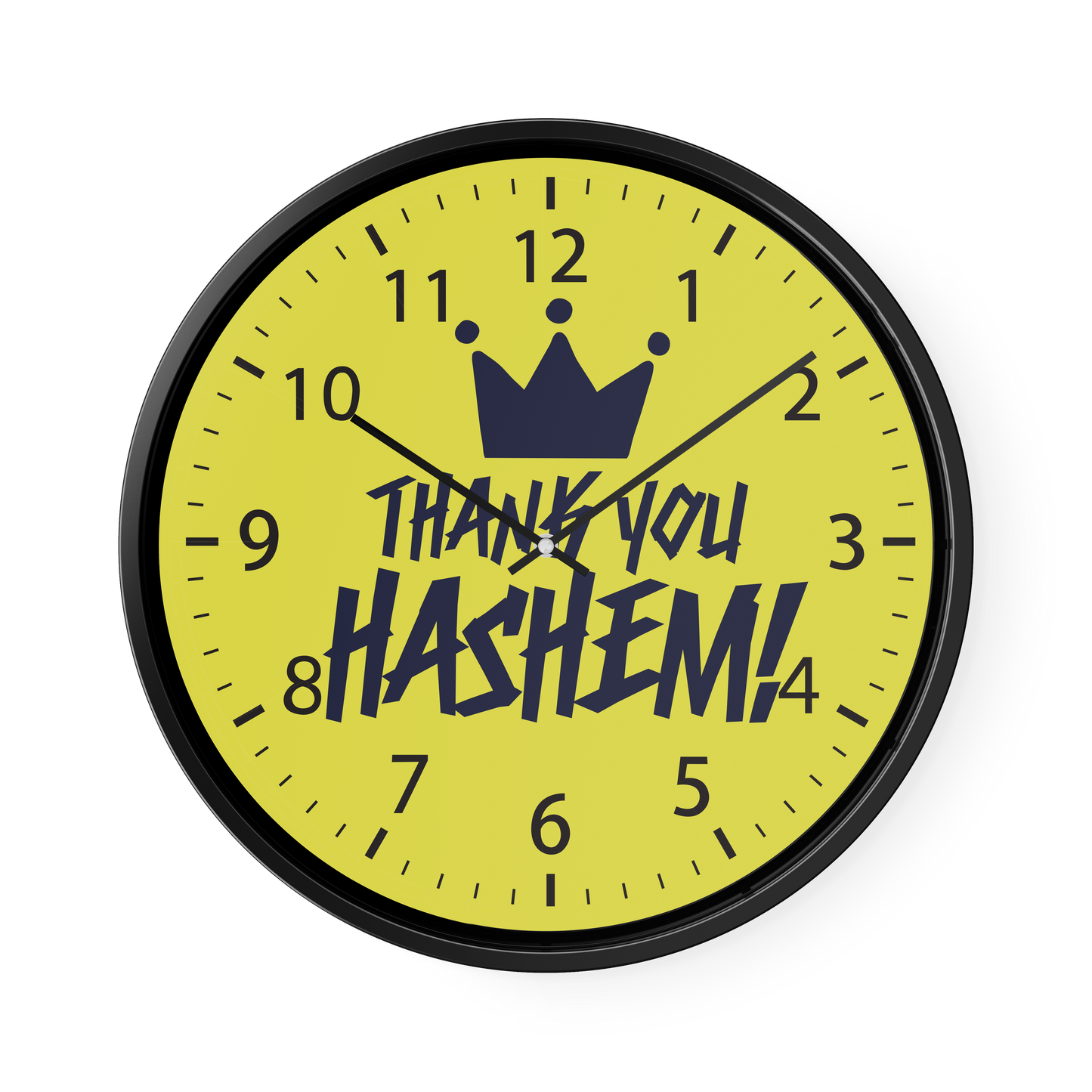 TYH Yellow Wall Clock