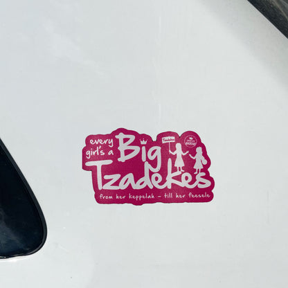 Big Tzadik  / Big Tzadekes CAR MAGNET