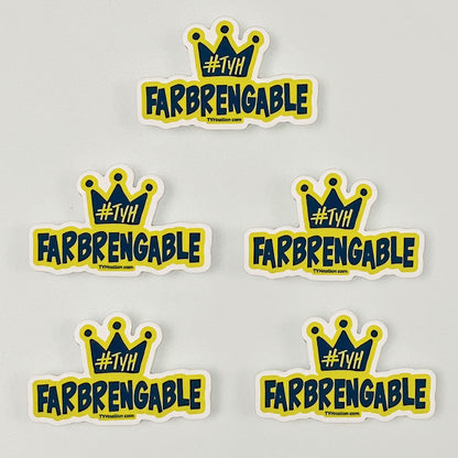 Farbrengable Decal / 5 pack