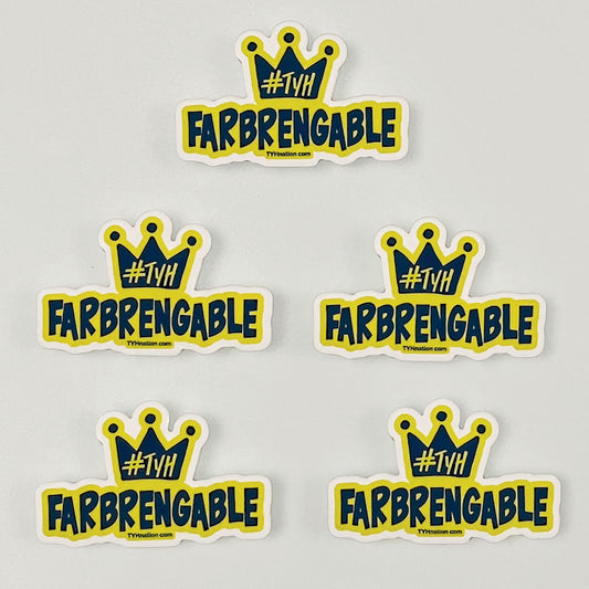 Farbrengable Decal / 5 pack