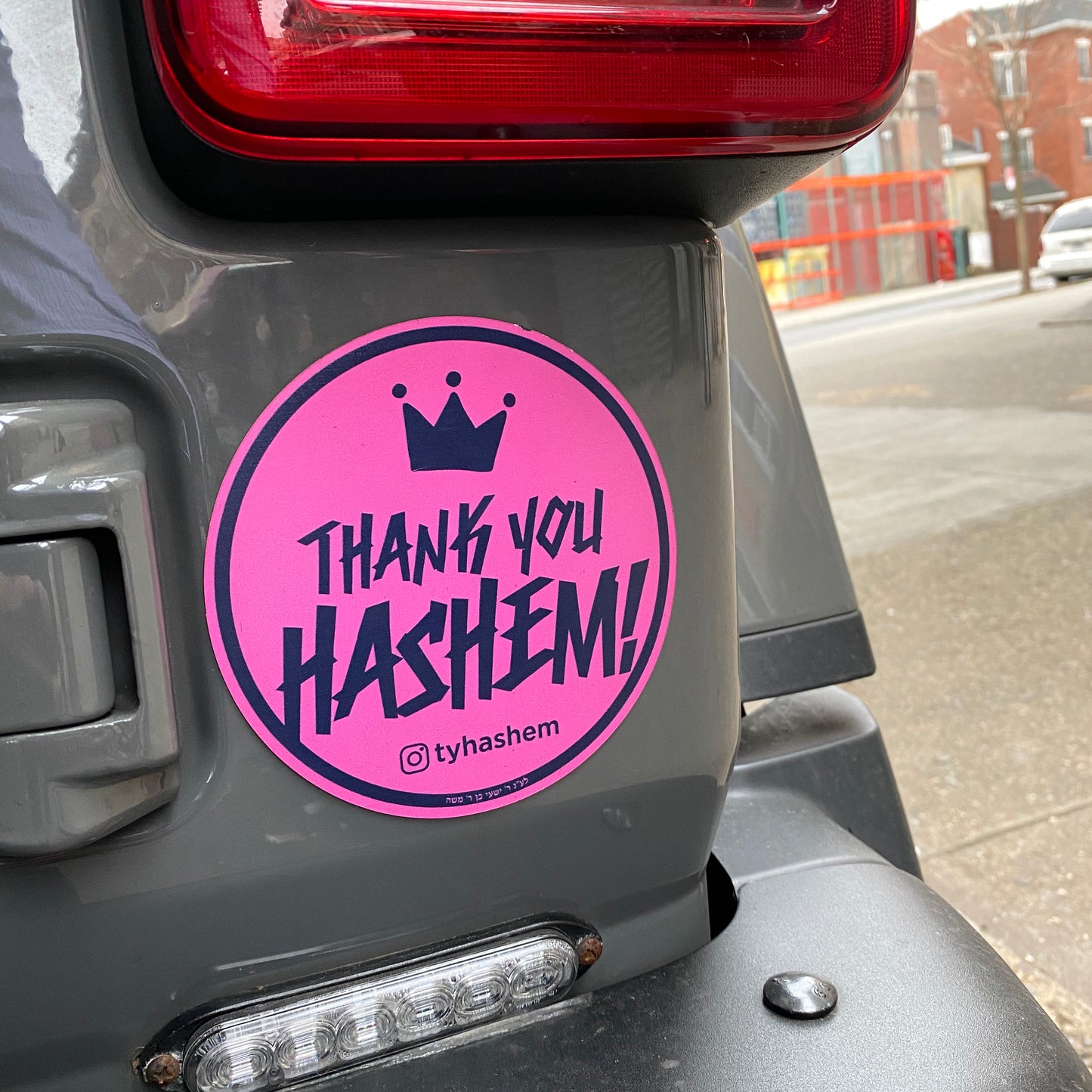 Car Magnet / TYH Logo Pink