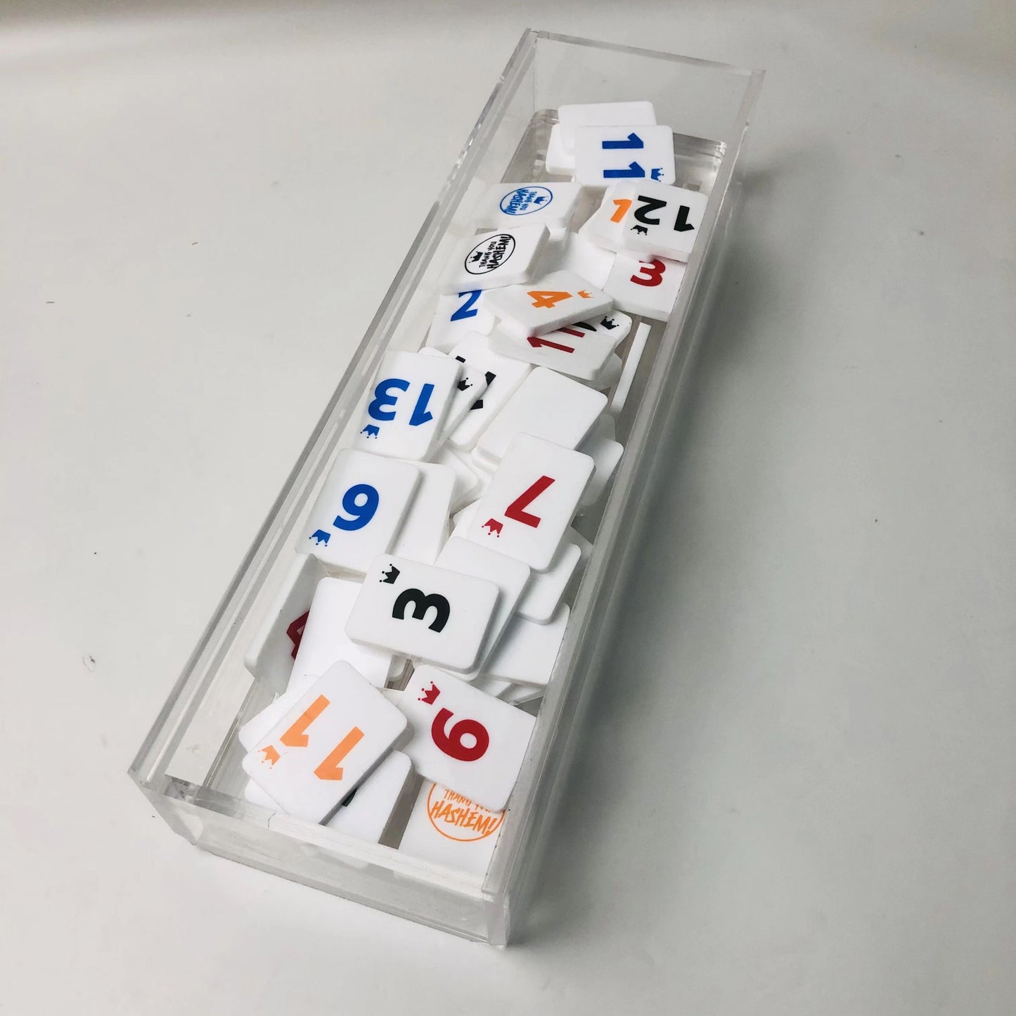 Acrylic Rummy cube
