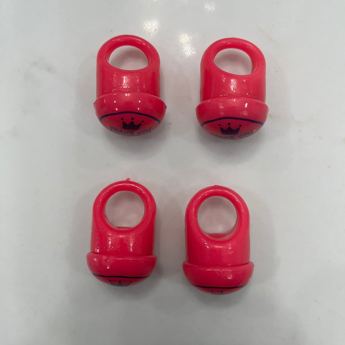 TYH LED Light Up Rings / Pink / 5 Pack