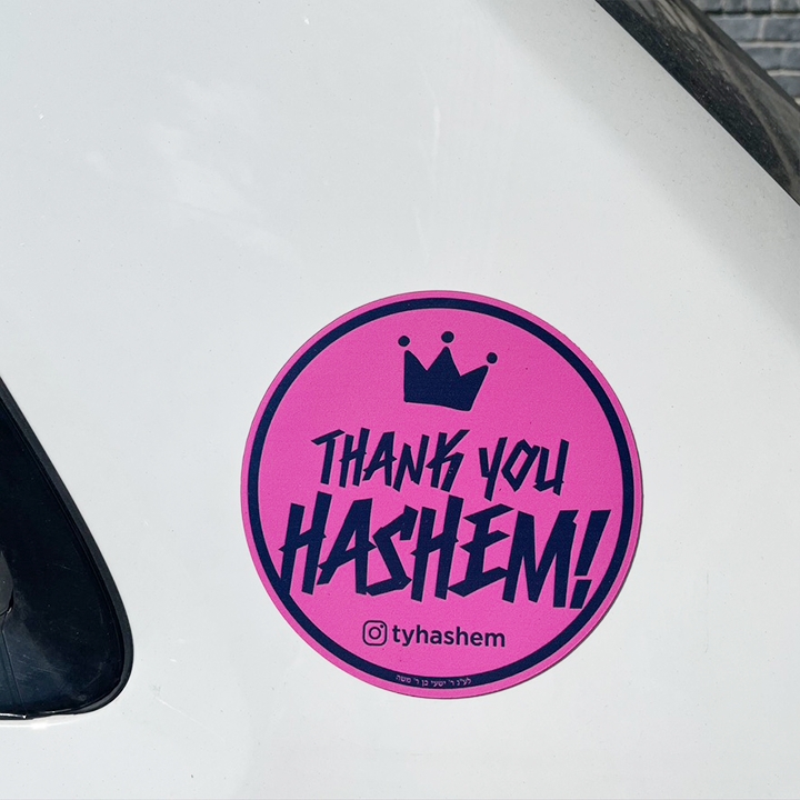 Car Magnet / TYH Logo Pink