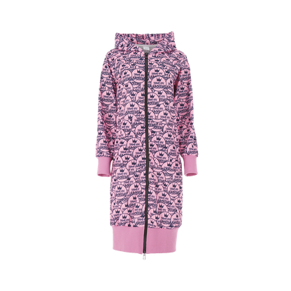 TYH All Over Logo Pink Sweatshirt Dress