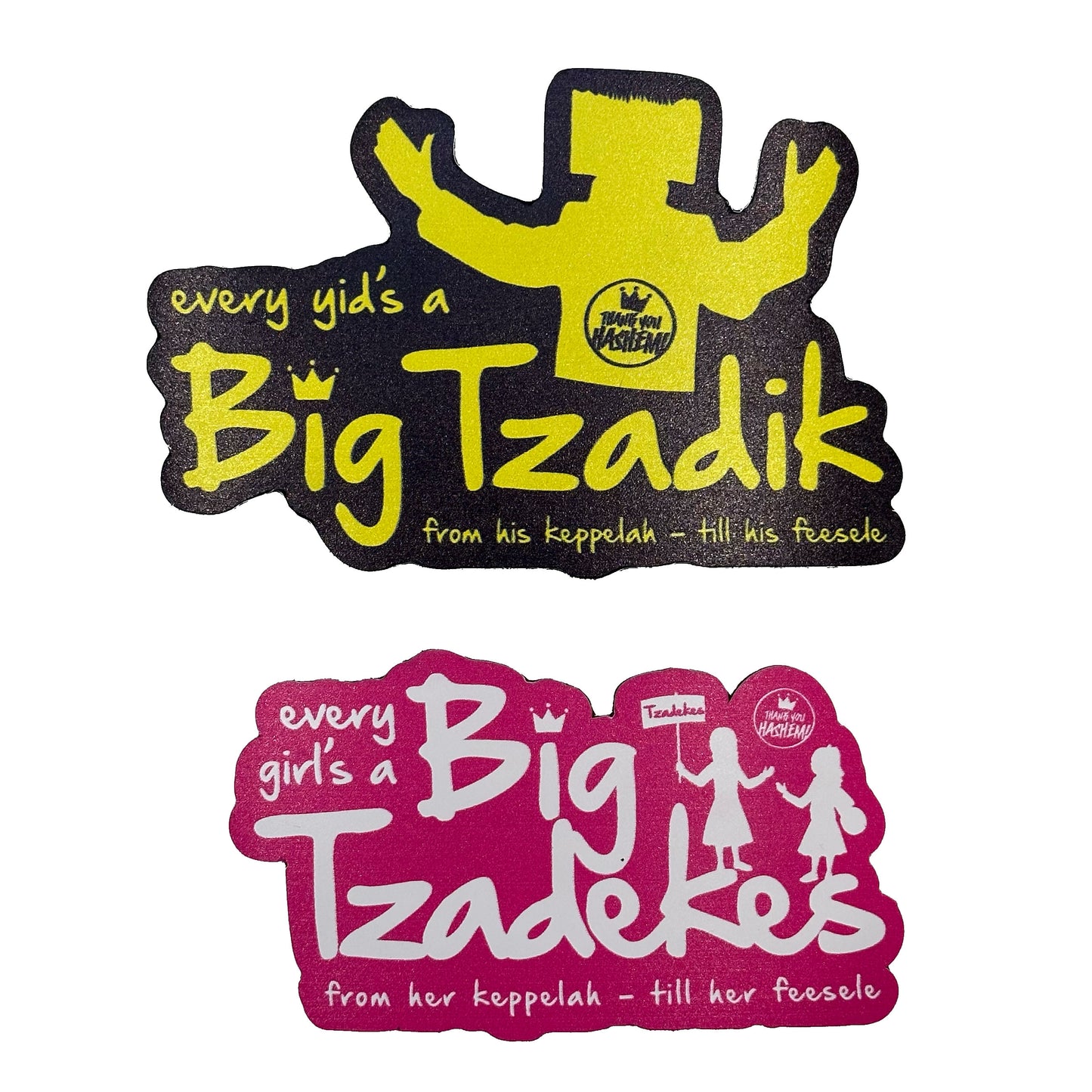 Big Tzadik  / Big Tzadekes CAR MAGNET