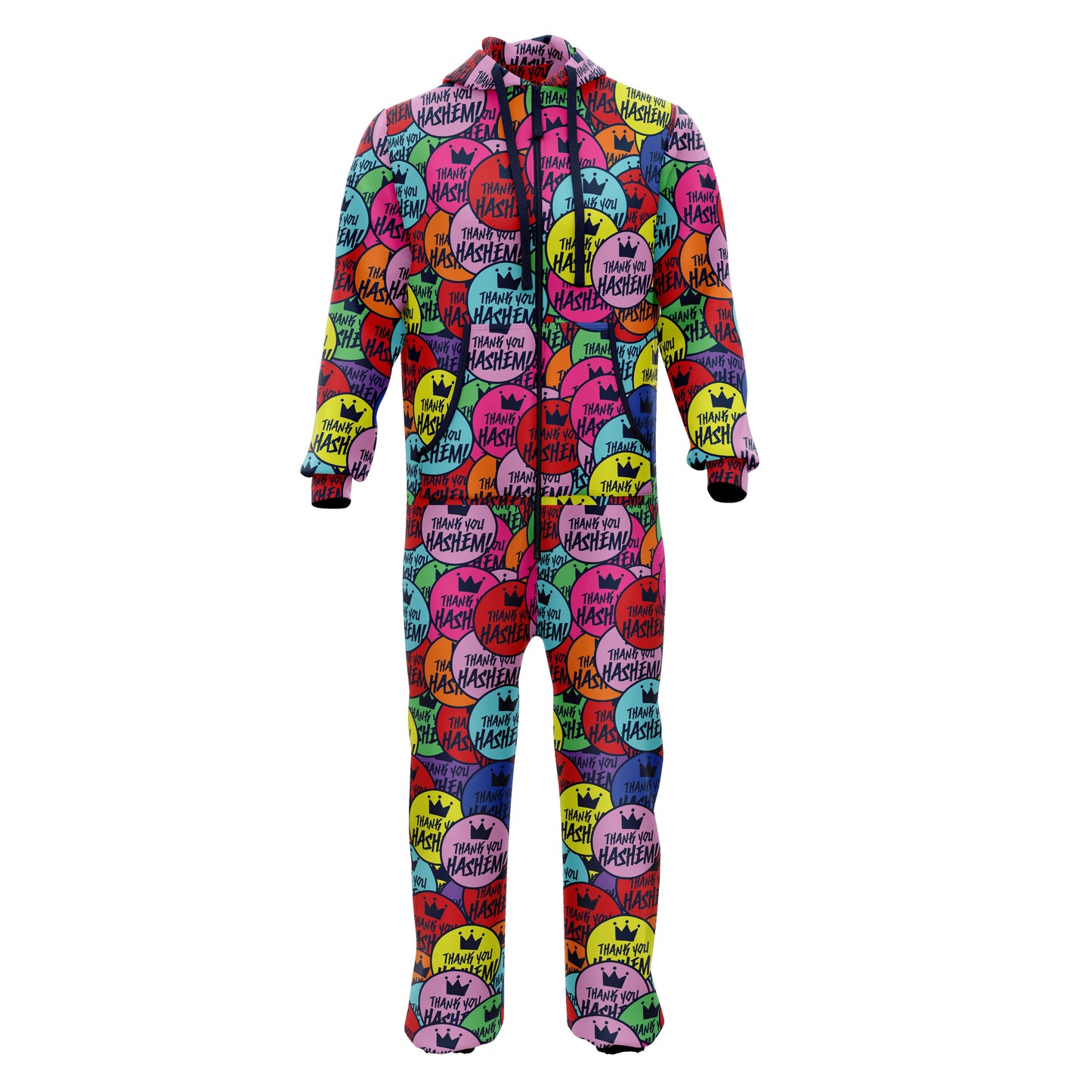 TYH Colorful All Over Logo Jumpsuit