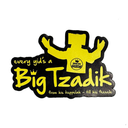 Big Tzadik  / Big Tzadekes FRIDGE MAGNET