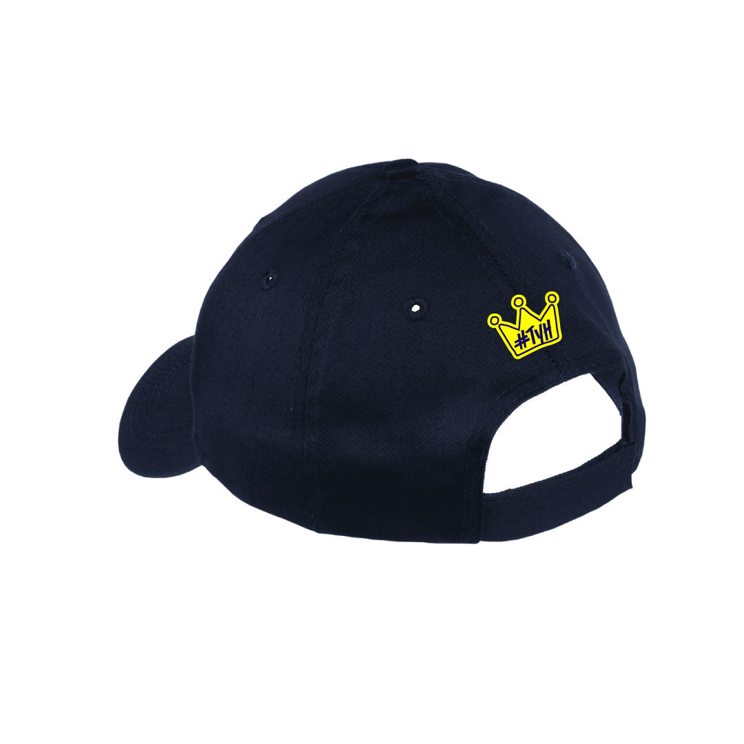 Cap / Youth Navy with Yellow Logo